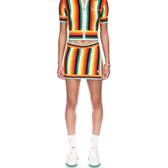 Gestreiftes Frottee-Oberteil