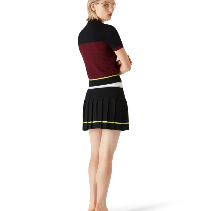 Gestreiftes Kurzarm-Poloshirt Gestreiftes Kurzarm-Poloshirt