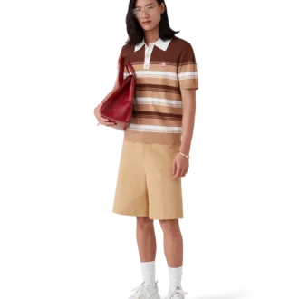 Gestreiftes Poloshirt