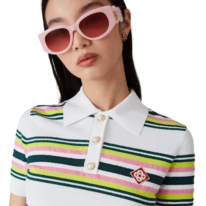 Gestreiftes Poloshirt Gestreiftes Poloshirt