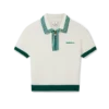 Gestricktes Tennis-Poloshirt