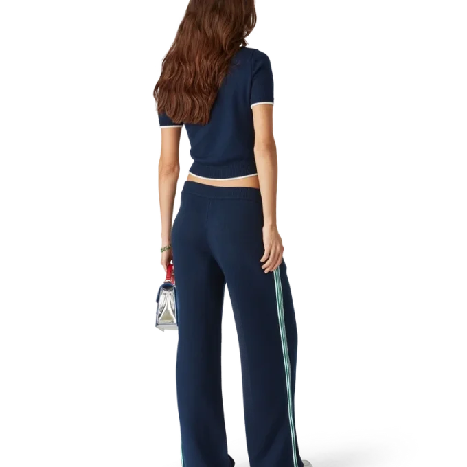 Gestricktes Tennis-Poloshirt