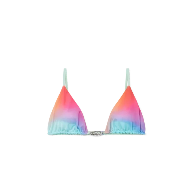 Glass Gradient Bikini-Oberteil