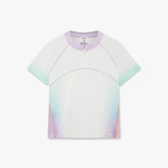 Glass Gradient Kurzarm-Fußball-Mesh-Hemd