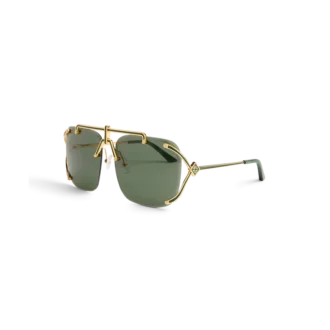 Gold & Green – die Pilot-Sonnenbrille