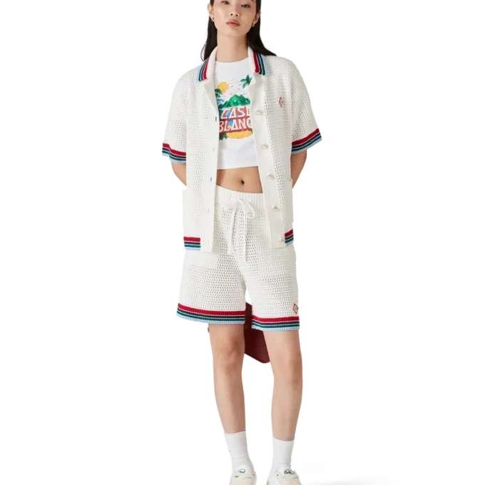 Gothic-Häkel-Shorts