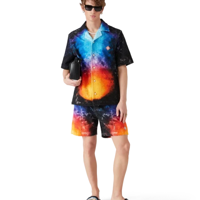 Gothic Terry Slider für Herren