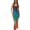 Gradient Rib Kleid