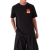 Gradient Square Kurzarm-Shorts-T-Shirt