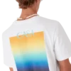Gradient Square Kurzarm-Shorts-T-Shirt
