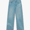 Graffiti-Jeans im Used-Look