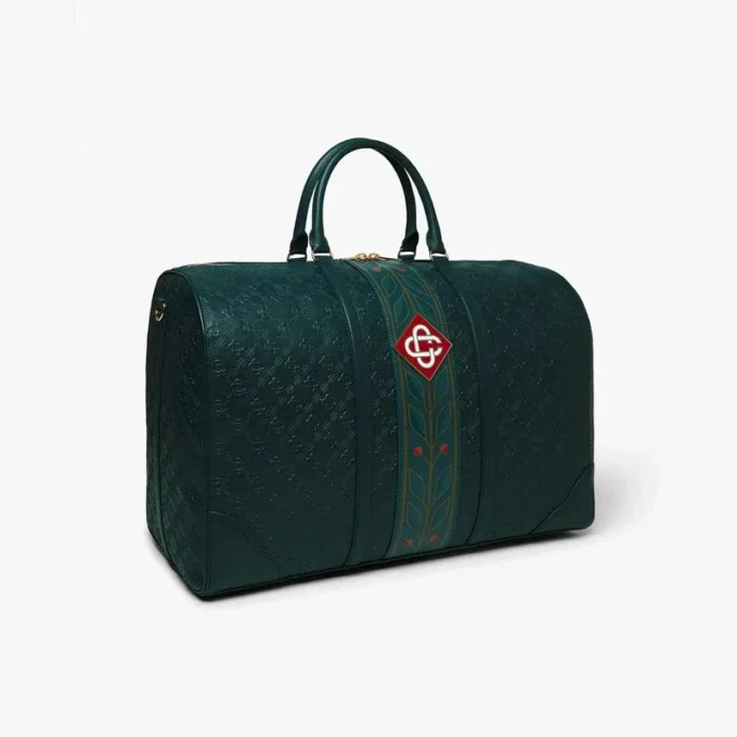 Grüne Monogram-Wochenendtasche Grüne Monogram-Wochenendtasche