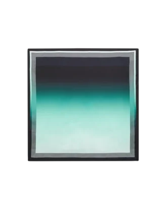 Großer Seidenschal „Gradient Ping Pong“