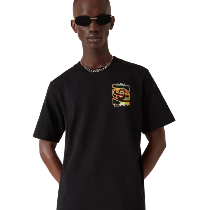 Heat Map Logo Kurzarm-T-Shirt