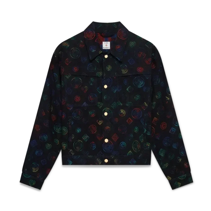 Heatmap-Jeansjacke