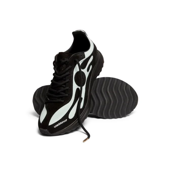 Herren-Sneaker „Stade“ in Schwarz und Mint