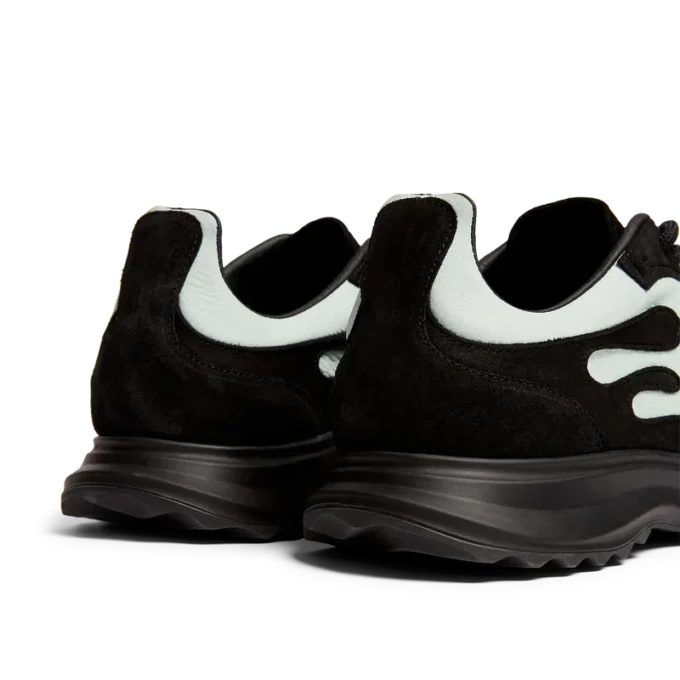 Herren-Sneaker „Stade“ in Schwarz und Mint