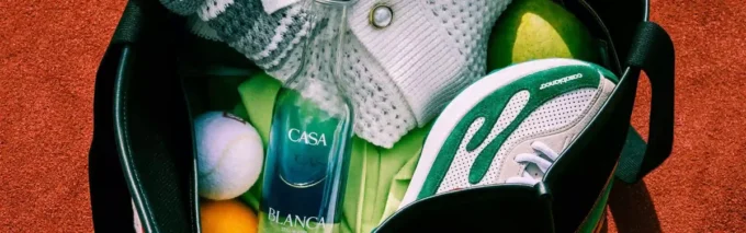 Herren-Sneaker „Stade“ in Weiß und Grün