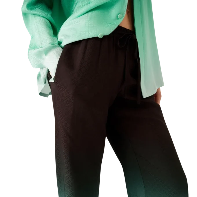 Hose aus Jacquard mit Farbverlauf Hose aus Jacquard mit Farbverlauf