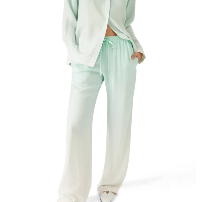 Hose aus Jacquard mit Monogramm-Farbverlauf Hose aus Jacquard mit Monogramm-Farbverlauf