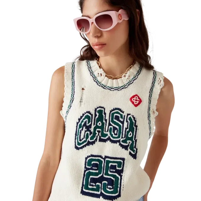 Intarsia Baseball-Top