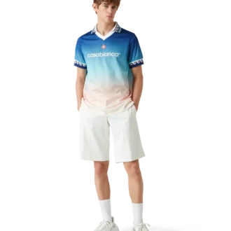 Jacquard-Fußballhemd mit Farbverlauf