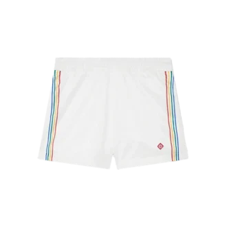 Jacquard-Monogram-Fußballshorts