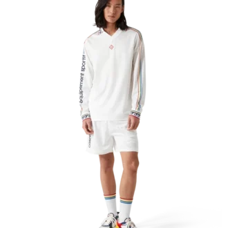 Jacquard-Monogramm-Fußball-Shorts