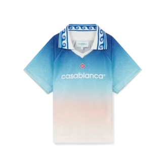 Jacquard-Monogramm-Fußballhemd