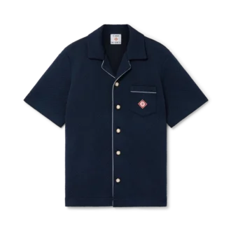 Jacquard-Monogramm-Hemd