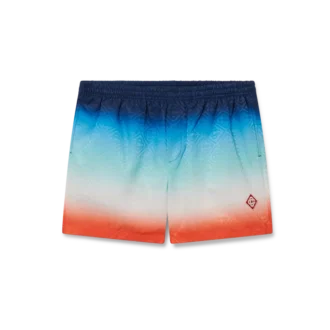 Jacquard-Shorts mit Farbverlauf