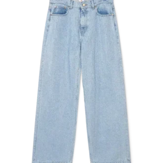 Jeans mit Kristallverzierung
