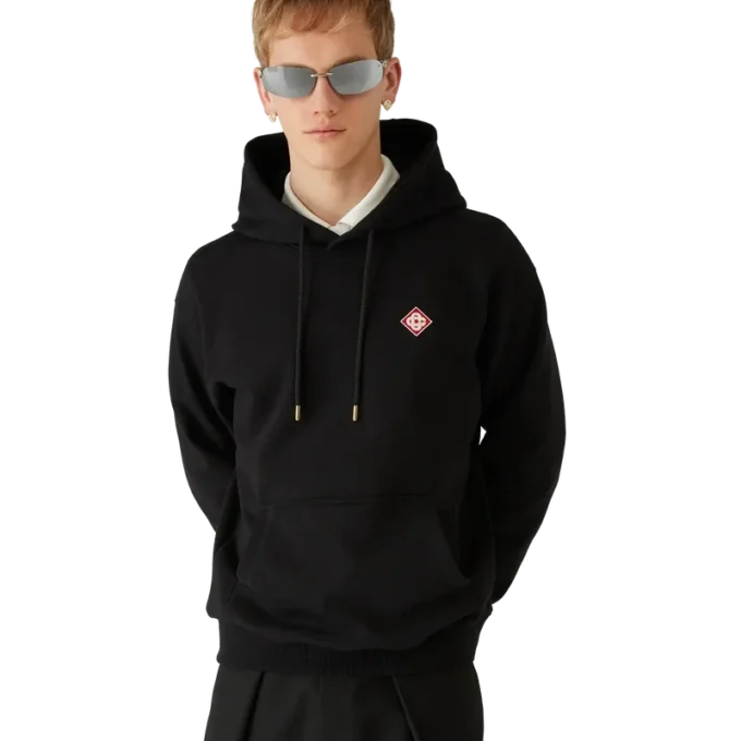 Kapuzenpullover mit Diamant-Logo Kapuzenpullover mit Diamant-Logo