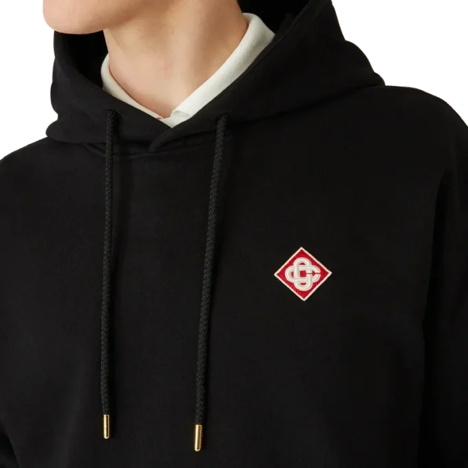 Kapuzenpullover mit Diamant-Logo Kapuzenpullover mit Diamant-Logo