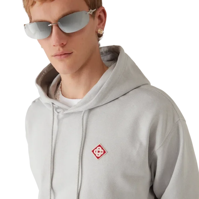 Kapuzenpullover mit Diamant-Logo Kapuzenpullover mit Diamant-Logo