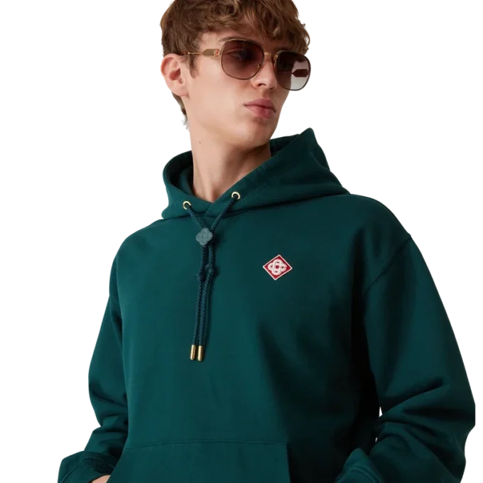 Kapuzenpullover mit Diamant-Logo