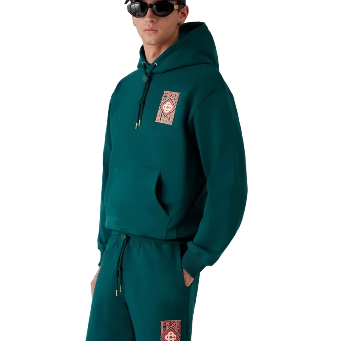 Kapuzenpullover mit Gothic-Logo