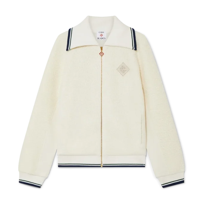 Kaschmir-Pullover mit Reißverschluss