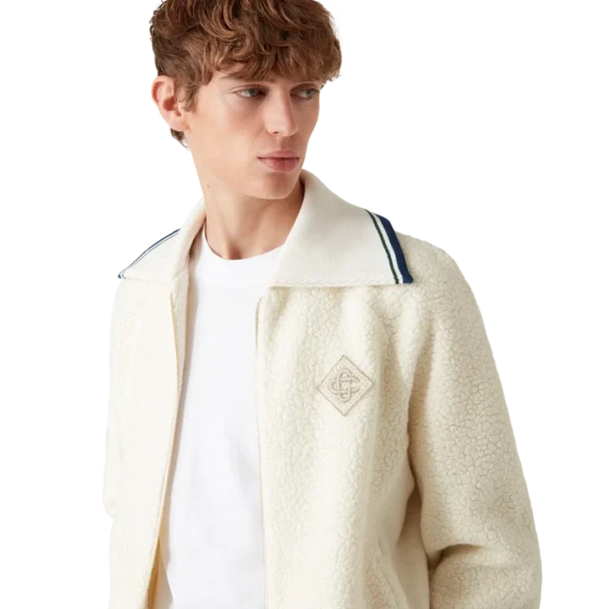 Kaschmir-Pullover mit Reißverschluss