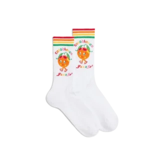 Kawaii Orange Socken