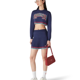 Kürzer Baseball-Pullover