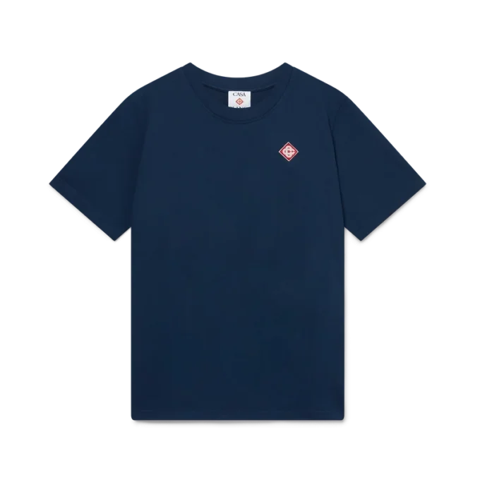 Kurzarm-T-Shirt mit Diamant-Logo