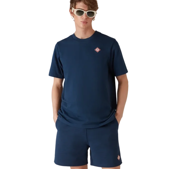 Kurzarm-T-Shirt mit Diamant-Logo