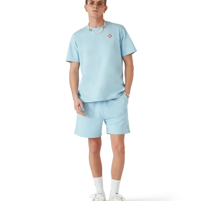 Kurzarm-T-Shirt mit Diamant-Logo