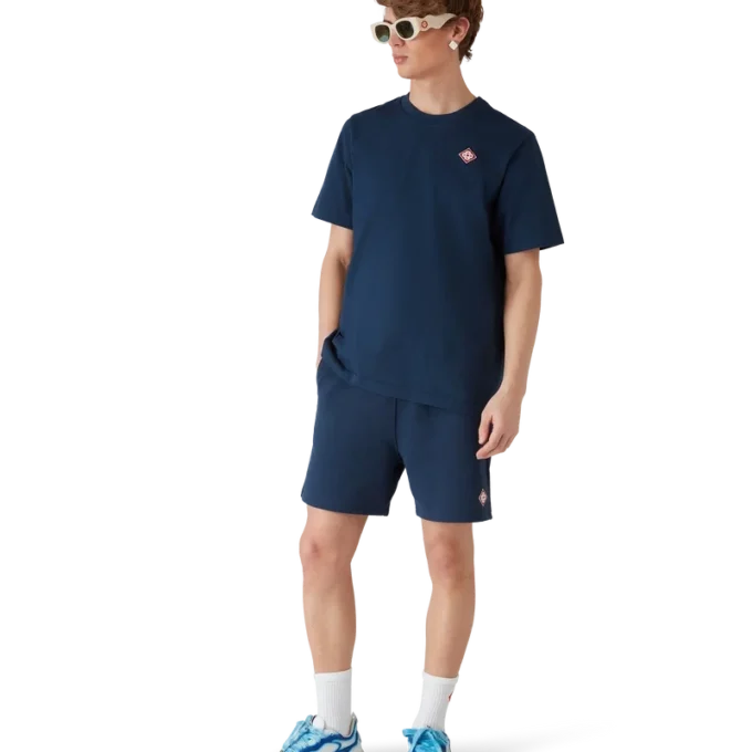 Kurzarm-T-Shirt mit Diamant-Logo