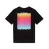 Kurzarm-T-Shirt mit Gradient-Square-Logo