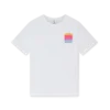 Kurzarm-T-Shirt mit Gradient-Square-Logo