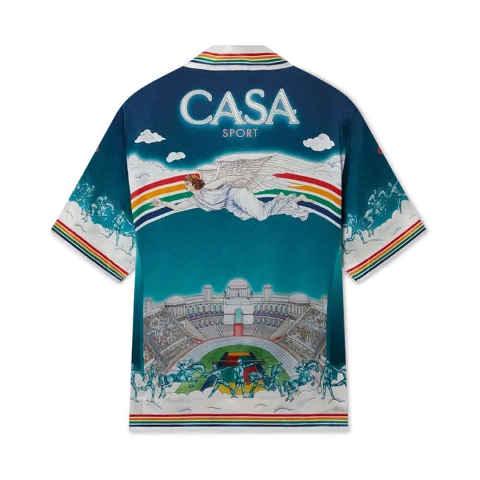 La Daesse Du Stade Seidenhemd