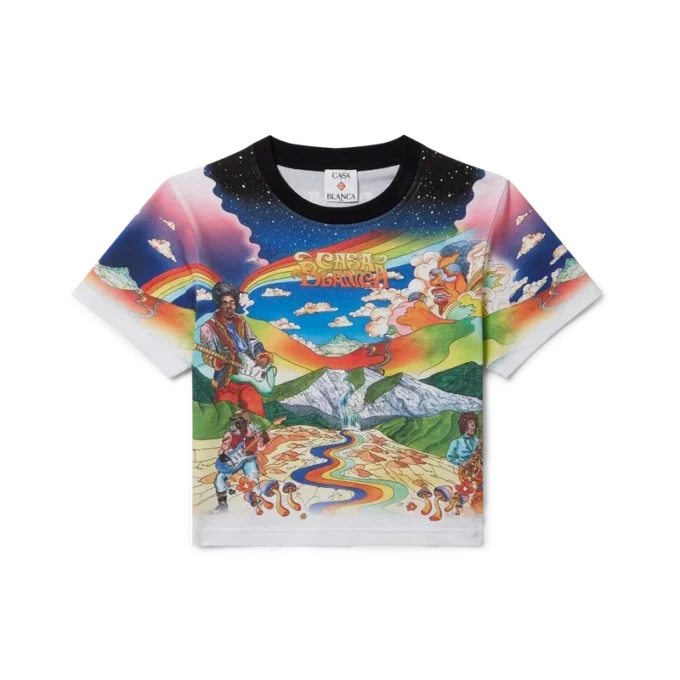 La Musique Cropped T-Shirt