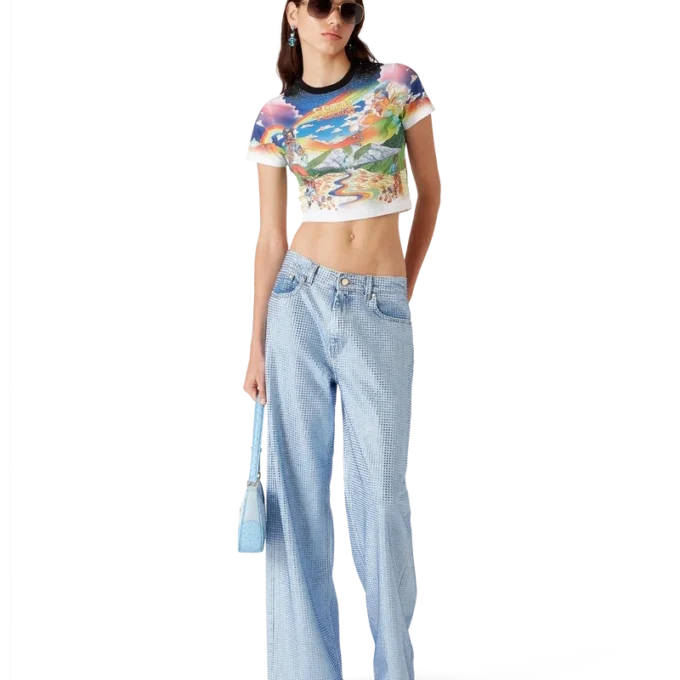 La Musique Cropped T-Shirt